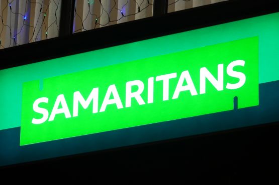 Samaritans sign