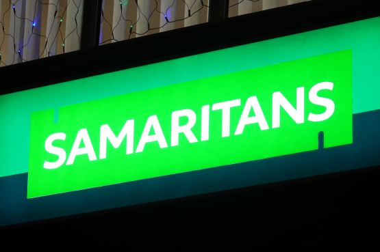 Samaritans sign