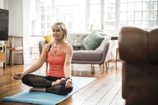 middle-aged-woman-doing-yoga