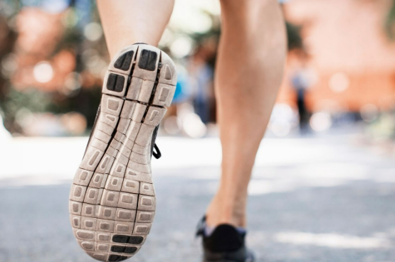 person running outdoors