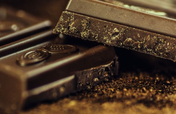 broken chocolate bar