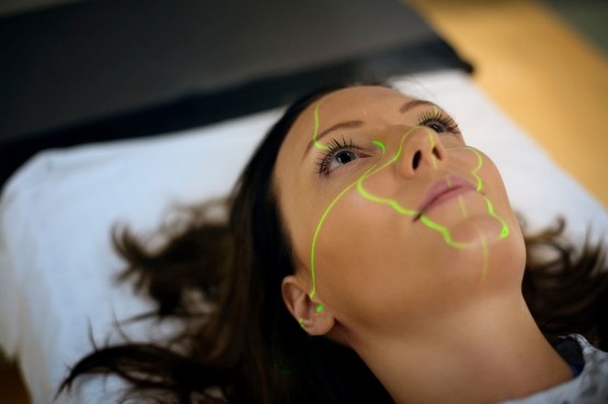 patient undergoing treatment