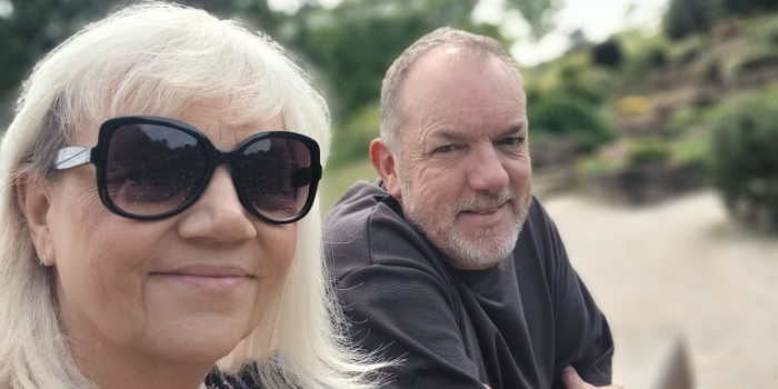 husband and wife together