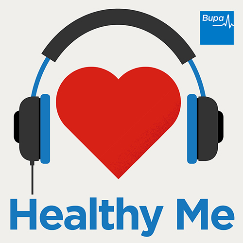 Healthy me podcast logo