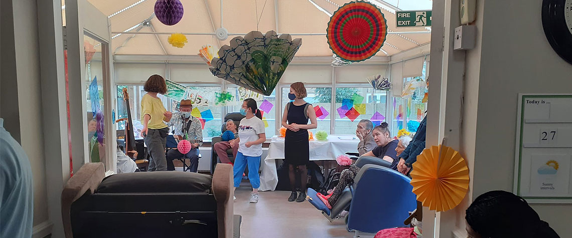 care home poetry reading