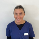 A headshot of Tia Andrews, Lead Dental Nurse at Bupa Dental Care Teignmouth