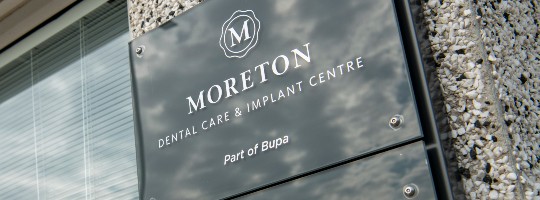 Plaque outside Moreton Dental Care