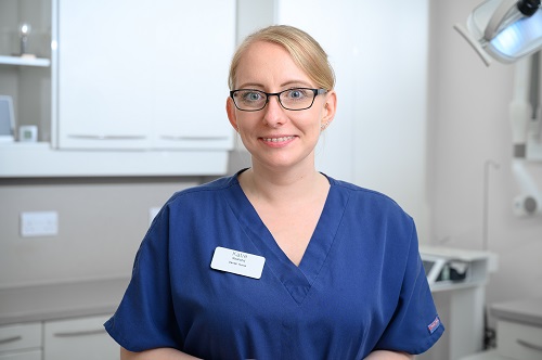 Katie Rowland, dental nurse at The Perlan Specialist Dental Centre