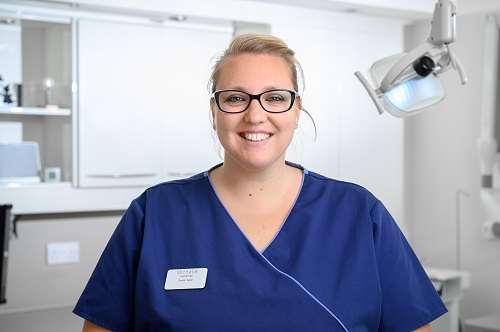 Michelle Dibble, dental nurse The Perlan Specialist Dental Centre