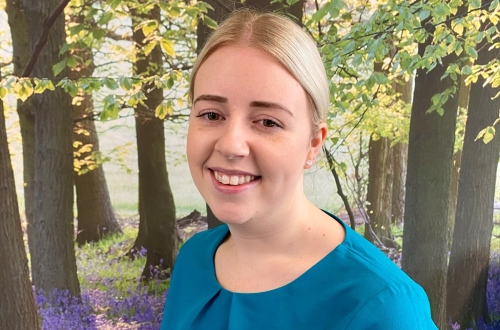 A headshot of Georgia, Receptionist at Hospital Lane Dental and Implant Referral Clinic