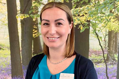 A headshot of Vicky, Practice Coordinator at Hospital Lane Dental and Implant Referral Clinic
