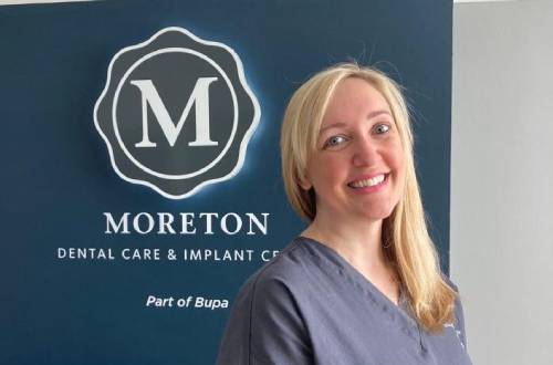 Steph Farrell is a hygienist at Moreton Dental Care