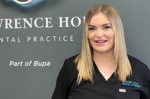 A headshot of Maisie Ville, Dental Hygienist at St Lawrence House Dental Practice