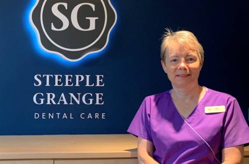 Julie Bikow is a hygienist at Steeple Grange