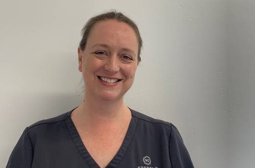 Sarah Thorne is a hygienist at Steeple Grange