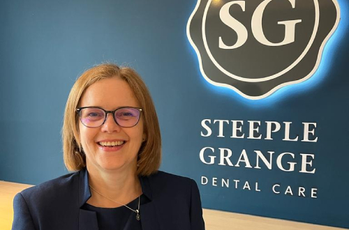 Suzanne Milward is a receptionist at Steeple Grange Dental Care