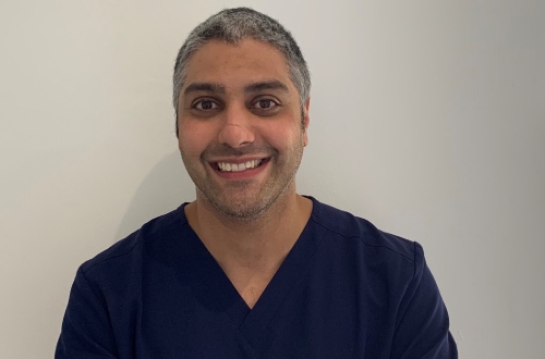 A headshot of Nishant Yadev, Associate Dentist at Steeple Grange Dental Care