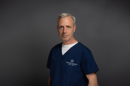 Tim is ta dentist at Thayer Street Dental Centre