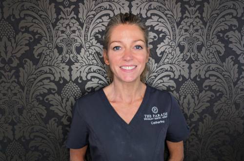 Catherine Oliver is a dental nurse at Cardiff The Parade Specialist Dental Centre