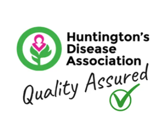 Huntington's Disease Association quality assured logo