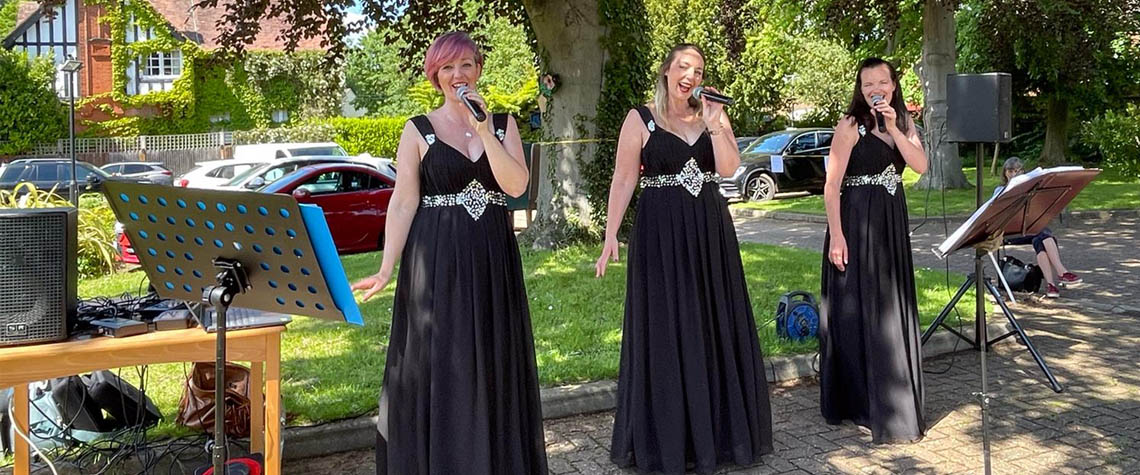 Cark park concert at Premier Court Care Home