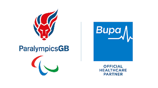 ParalympicsGB and Bupa logo