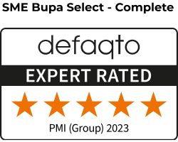 Defaqto - SME Bupa select - complete 5 stars 2023