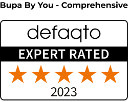 Defaqto - Bupa by you comprehensive - 5 stars 2023