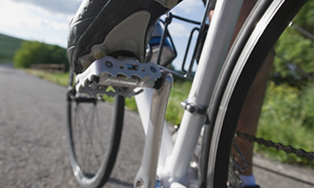 Close-up of a bicycle