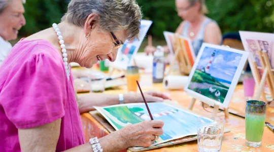 Women painting