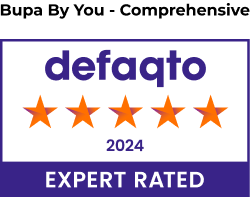 Defaqto - Bupa by you comprehensive - 5 stars 2024